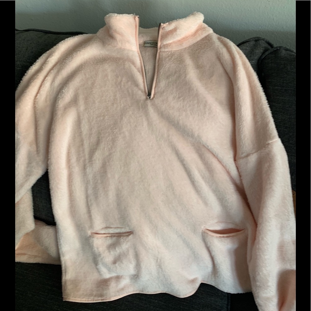 Pink pullover